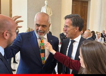Kravata e Edi Ramës “çmend” liderët e Europës (FOTO)