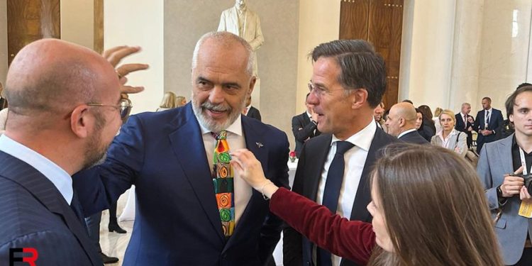 Kravata e Edi Ramës “çmend” liderët e Europës (FOTO)