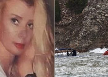 E rëndë/ Momenti kur bashkëshorti njeh trupin e gruas së mbytur në Kretë (VIDEO)