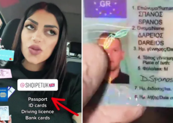 Pasaporta greke e bullgare reklamohen në Tik Tok, ja mënyra e re që përdorin shqiptarët për të shkuar në Angli
