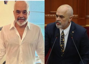 Prapaskenat e Kuvendit, Rama ujë në djersë pas fjalimit 54 minuta për Portin e Durrësit