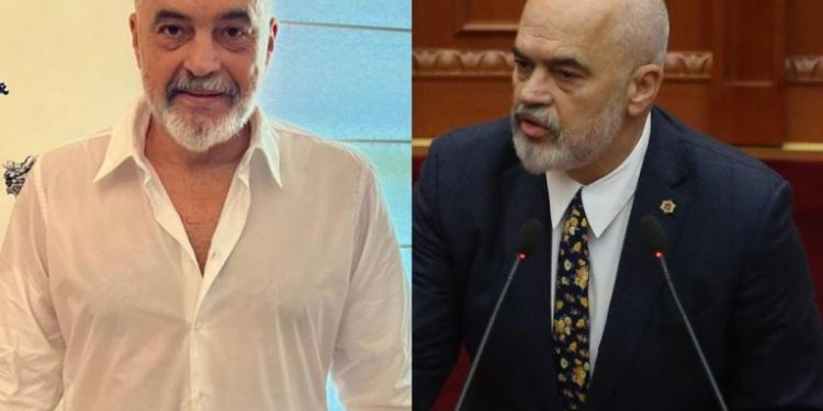 Prapaskenat e Kuvendit, Rama ujë në djersë pas fjalimit 54 minuta për Portin e Durrësit