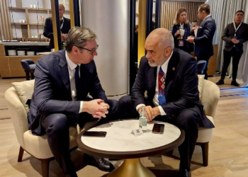 Vuçiç kafe në Tiranë me Ramën: Bisedova me mikun tim për Open Balkan