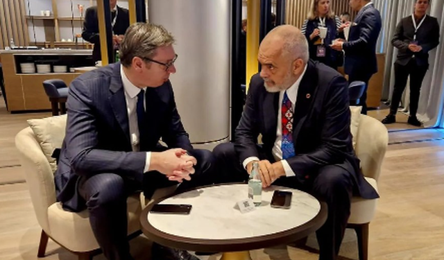 Vuçiç kafe në Tiranë me Ramën: Bisedova me mikun tim për Open Balkan