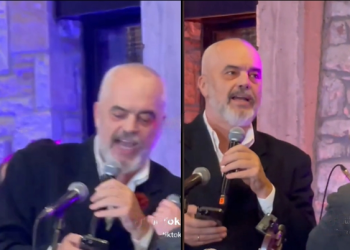 “O Bella ciao ciao…”, Rama ia merr këngës te Luca (VIDEO)