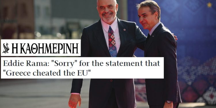 “Ti je më i mirë se Tsipras”, ja për çfarë Rama i kërkoi falje kryeministrit të Greqisë