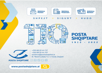 110 vite pasion, traditë dhe zhvillim. 110 vite Posta Shqiptare