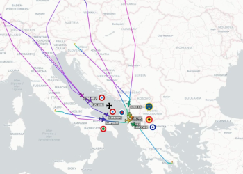 FOTO LAJM/ Tirana, kryeqyteti i BE-së për një ditë: Çfarë po ndodh tani në qiell