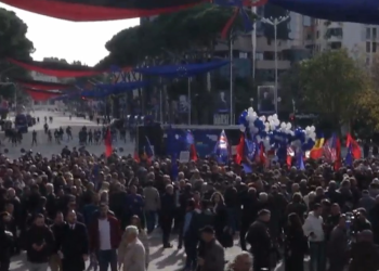 Europa në Tiranë, Berisha dhe Meta në rrugë