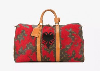 “Louis Vuitton” hedh në treg çantën me flamurin shqiptar, ja çmimi marramendës