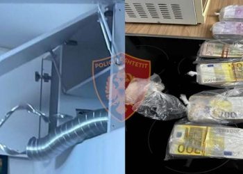 Nënë e bir bën namin me vjedhje nga vila që pastronin në Tiranë, Policia u gjen 400 mijë euro të fshehura në tubin e aspirimit