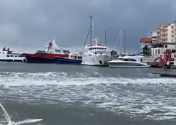 Drejtoria Detare: Pritet stuhi dhe dallgë 4 metra, ja gjendja në portet e Sarandës, Vlorës, Durrësit dhe Shëngjinit