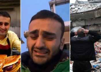 Kuzhinieri i famshëm turk përlotet mbi rrënojat e tërmetit (VIDEO)