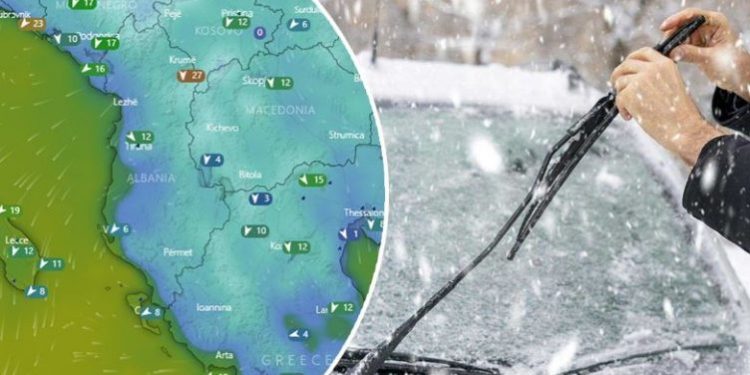 I ftohti acar godet Shqipërinë, temperatura deri në -6 gradë celcius