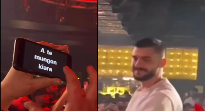 Shihni çfarë i bëjnë fansat e Luizit ish të dashurit të Kiarës (VIDEO)