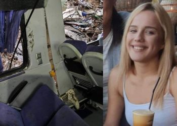 Del foto ku ishte ulur vajza me origjinë shqiptare, Ifigenia Mitska. Porosia e të fejuarit: Merrni dhe të dashurën time!