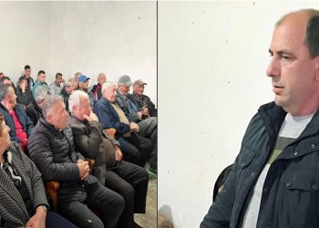 Ndizet fushata në Libohovë, Nardi Hide nis takimet në terren: Vota për PD-në është e çuar dëm, kthimi pas nuk i duhet as dreqit