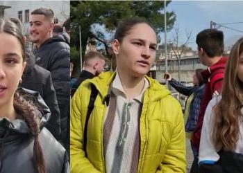 Gjirokastër, nxënësit e dy klasave protestojnë në pranverë për ngrohjen e dimrit: Kaldajat na i ndezin vetëm 2 orë në ditë (VIDEO)
