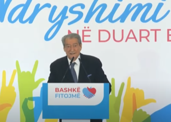 Berisha në Memaliaj: Kandidati ynë i ka shërbyer atdheut