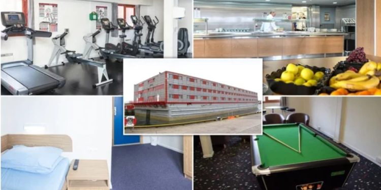 Palestër, bilardo dhe suita, ja ku do të strehohen emigrantët shqiptarë që shkojnë në Angli