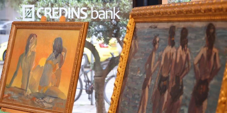 Credins bank, çel ekspozitën “Arti në rrugëtimin tonë”