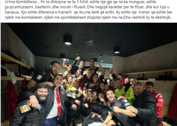 Sokol Kushta përgëzon Sylvinhon: Ke bërë bashkë lojtarë e tifozë, dështimi duket i vështirë me ty!