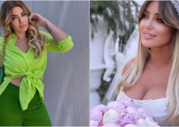 VIDEO/ Arjola Demiri “lë nam”, dredh të pasmet brenda në kishë, rrjeti e masakron: Paturpësi në shtëpinë e Zotit