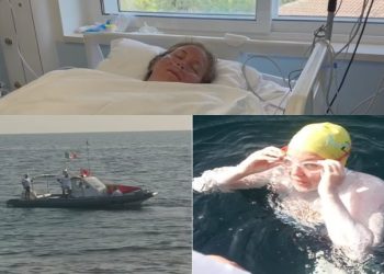 Ndërpret notimin për të mbërritur në Vlorë, Eva Buzo shtrohet në spital me hipotermi (VIDEO)