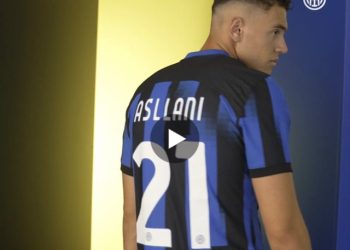 Inter publikon Kristjan Asllanin, numër i ri në fanellën e talentit shqiptar