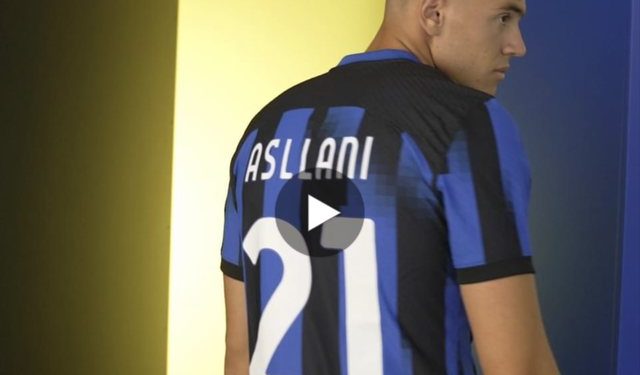 Inter publikon Kristjan Asllanin, numër i ri në fanellën e talentit shqiptar