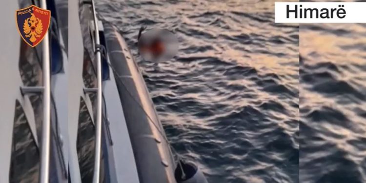 Momenti kur shpëtohen 2 turistë amerikanë në Himarë