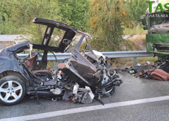 Vetëm bagazhi i padëmtuar, çfarë ka mbetur nga makina që iu mori jetën 5 shqiptarëve në Greqi (VIDEO)