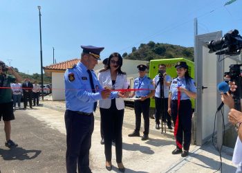 Përurohet Qendra e Regjistrimit dhe Strehimit të Përkohshëm për migrantët e parregullt në Pikën e Kalimit Kufitar Qafë Botë