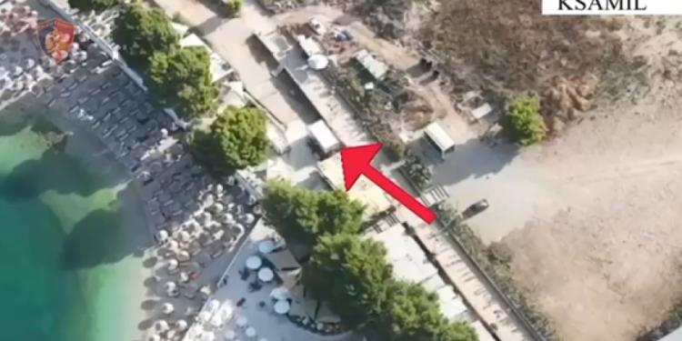 VIDEO/ Ndërtim pa leje në Ksamil, kush janë 4 personat nën hetim (Emrat)