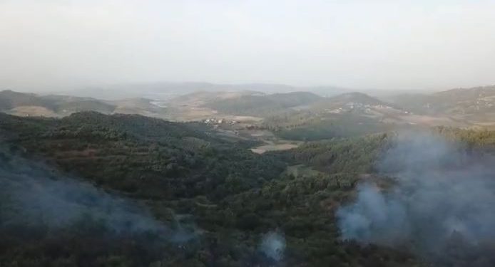 Vijojnë vatrat e zjarrit në fshatrat e Fierit, rrezikohen edhe banesat