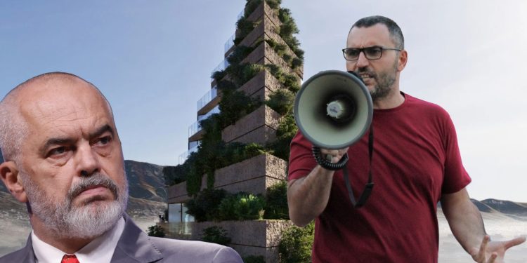 arlind qorri, padishahu, edi rama, kulla, protesta