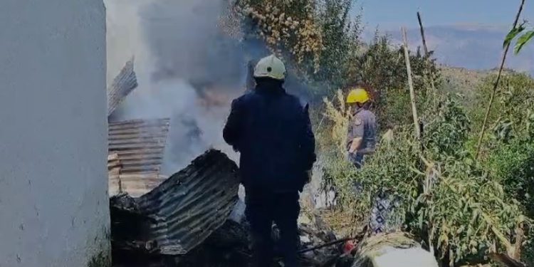 Gjirokastër, merr flakë një kasolle në Mashkullorë
