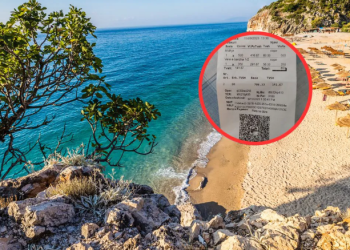 Turisti italian nxjerr faturën e restorantit në Sarandë: Çmime shumë të lira dhe shërbim i shkëlqyer. Na ofruan “xaxiq” dhe bukë falas