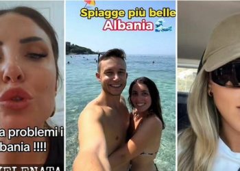 Përplasje në TikTok mes turistëve italianë për pushimet në Shqipëri
