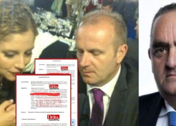 Beleri kallëzon në SPAK Olta Xhaçkën me bashkëshortin dhe kryetarin e bashkisë Himarë