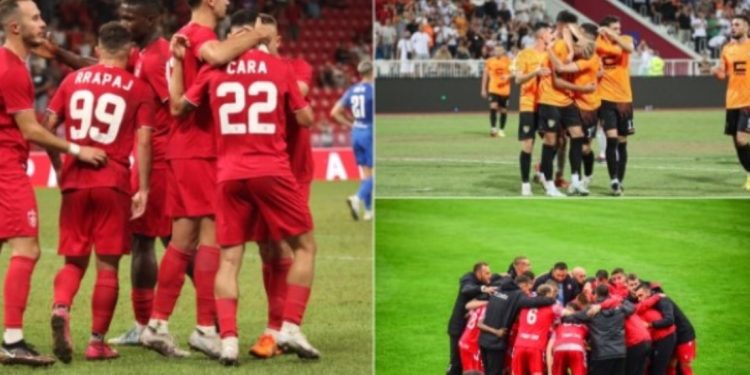 Tre skuadra shqiptare të mbetura në Conference League