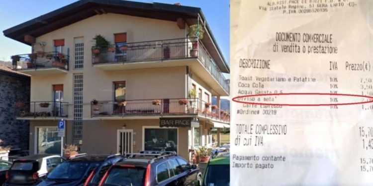 Shokohet turisti, 2 euro në faturë për prerjen e sanduiçit përgjysmë