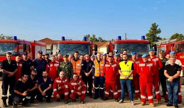 Zjarrfikësit e Shqipërisë mbarojnë misionin në Greqi, Rama: Krenar që ndihmuam popullin mik