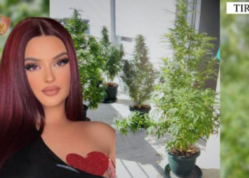 Vazo me hashash në ballkon, arrestohet këngëtarja Enca Haxhia