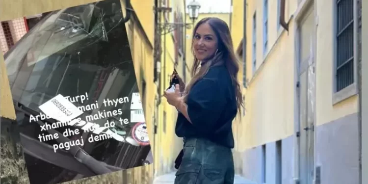 Gazetari akuzon Arbana Osmanin: Më ka thyer xhamin e makinës dhe refuzon të paguajë dëmin (VIDEO)