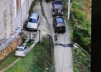 Dalin pamjet, shihni terroristët serbë që sulmojnë Policinë e Kosovës (FOTO)