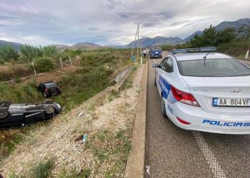 Aksident në rrugën Kardhiq-Sarandë, një i plagosur