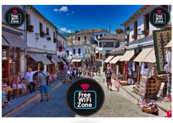 Gjirokastra bëhet me Free Wifi Zone