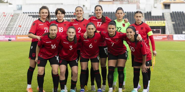 Sot kombëtarja shqiptare zbret në fushë, vajzat kuqezi sfidojnë Hungarinë për Ligën e Kombeve