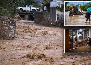 Përmbytje apokaliptike në Greqi, Volos qyteti më i prekur